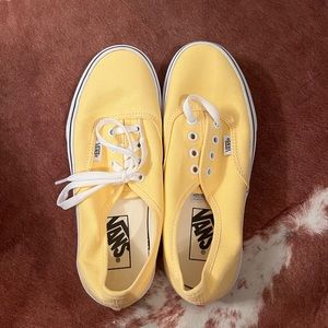 yellow vans